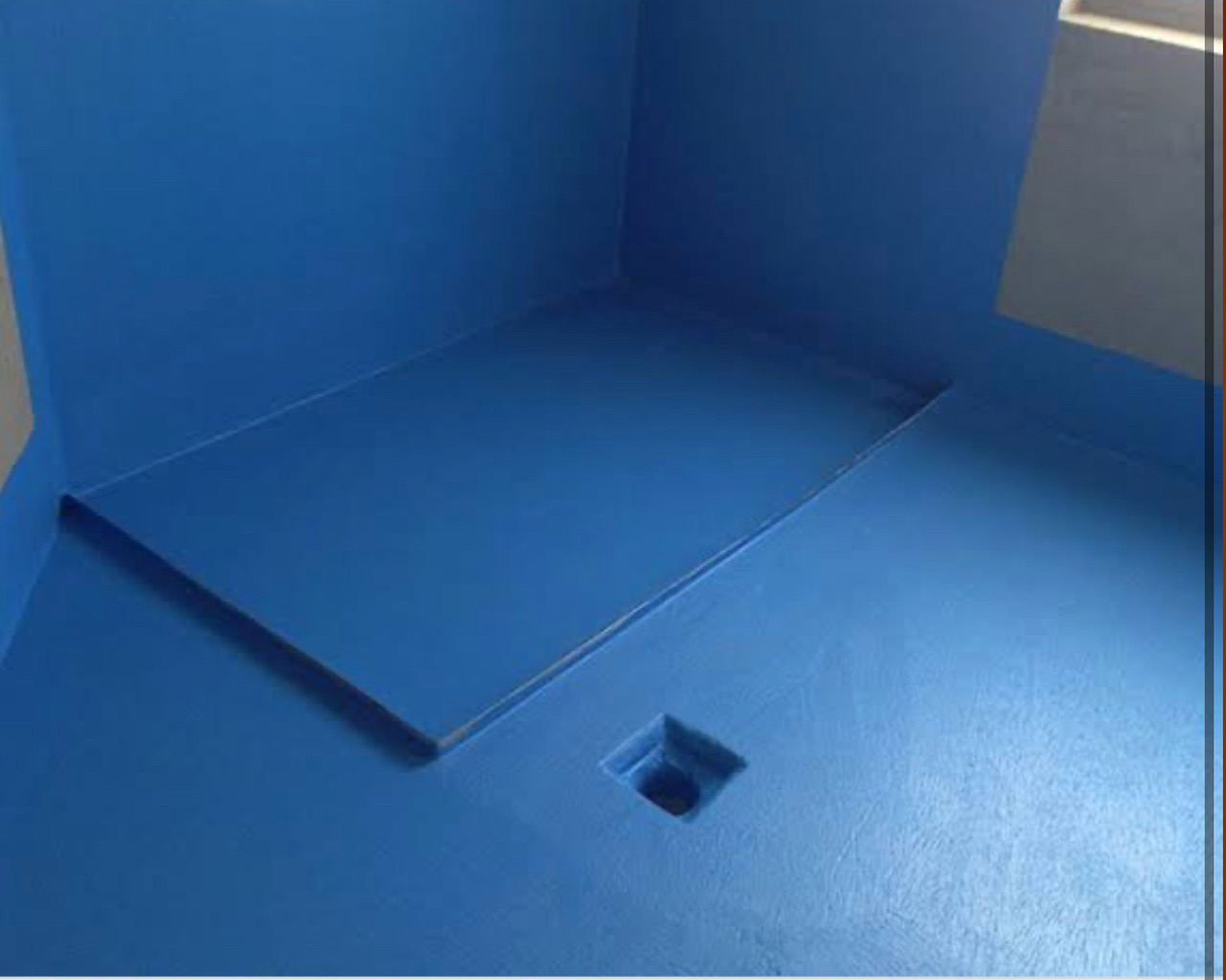 Certified internal waterproofing for bathrooms, showers, and wet rooms